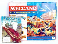 Lot 3159 - Meccano No.5 Site Engineering Set, sold with a...