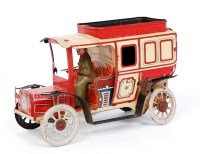 Lot 3164 - OROBR (Germany) tinplate and clockwork...