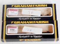 Lot 950 - Two kit built gauge S&DJR 7F 2-8-0's on Grafar...