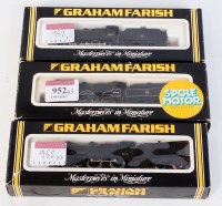 Lot 952 - Three Graham Farish N gauge locomotives, LMS...