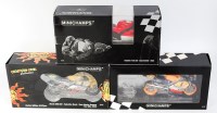 Lot 2705 - Minichamps 1/12th scale Motorcycle Group, 3...