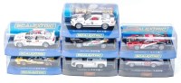 Lot 3153 - 7 assorted Scalextric Boxed Slot Racing Cars,...