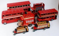 Lot 3199 - Collection of mixed reproduction tinplate...