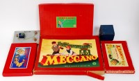 Lot 3215 - Collection of 1950s red and green Meccano, to...