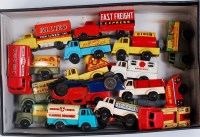 Lot 3218 - Collection of mixed tinplate and plastic...