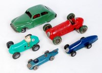 Lot 3225 - Tinplate, Diecast and Plastic Racing Car and...