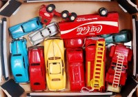 Lot 3227 - Collection of mixed tinplate and plastic...