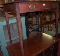 Lot 1246 - An early 19th century mahogany bowfront single...