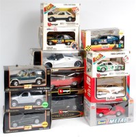 Lot 2542 - Maisto, Burago, Polistil and Revell mixed...