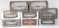 Lot 2632 - Minichamps 1/43rd scale Porsche Group, 8 boxed...