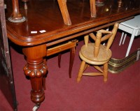 Lot 1281 - An early Victorian mahogany extending dining...