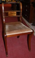 Lot 1291 - A Regency style mahogany dining suite,...