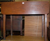 Lot 1412 - A 19th century provincial elm round cornered...