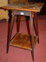 Lot 1444 - An Edwardian rosewood and satinwood strung...