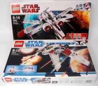 Lot 3182 - Lego Star Wars Boxed Group, opened and later...