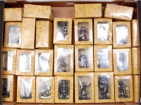 Lot 3195 - 28 Eaglemoss / New Line Cinema, white metal...