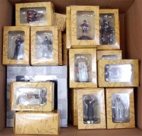 Lot 3196 - 28 Eaglemoss / New Line Cinema, white metal...