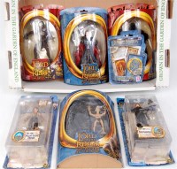 Lot 3199 - 6 boxed Toy Biz Lord of the Rings action...