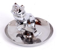 Lot 3207 - A Chrome Mack Bulldog Truck Hood Mascot Ash...
