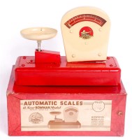 Lot 3216 - Bowman Models Automatic Scales, red and cream...