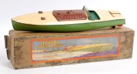 Lot 3230 - Meccano/Hornby Speedboat, green, cream with...