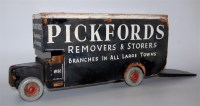 Lot 3234 - A wooden scratch built model of a Pickfords...