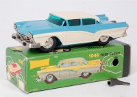 Lot 3155 - Schuco No.1045 Ford Custom 300, blue and cream...