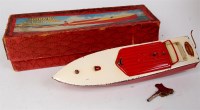 Lot 3167 - Hornby Speedboat No.2 By Meccano "Swift", red...