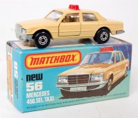 Lot 2320 - Matchbox Superfast No.56c Mercedes 450SEL Taxi,...