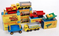 Lot 2333 - Matchbox 1-75 series boxed group, 6 examples...