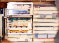 Lot 2697 - 58 boxed as issued Brekina 1/87th/HO scale...