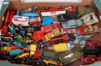 Lot 2718 - Tray of mixed diecast to include Corgi,...