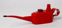 Lot 3157 - Sutcliffe Models, oil can, red example with...