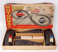 Lot 3175 - Marx Motorway Track and Car Set, comprising of...
