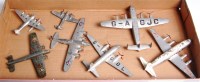 Lot 1910 - Dinky, collection of aircraft to include; 62G...