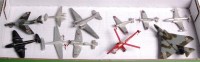 Lot 1911 - Dinky, collection of small aircraft, 735...