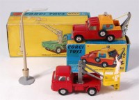 Lot 1675 - Corgi, gift set No.14 tower wagon with...