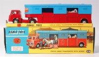 Lot 1693 - Corgi, major 1130 circus horse transporter...