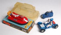 Lot 1933 - Dinky, 34C loudspeaker van, repainted in mid...
