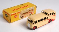 Lot 1937 - Dinky, 280 Observation Coach, cream with red...