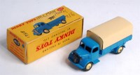 Lot 1939 - Dinky, 413 Austin covered wagon, mid blue body,...