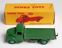 Lot 1941 - Dinky, 422 Fordson Thames flat truck, dark...