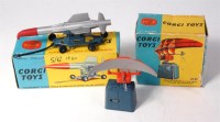 Lot 1707 - Corgi, 350 Thunderbird missile on assembly...