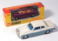 Lot 1708 - Corgi, 281 Rover 2000TC with Whizzwheels,...