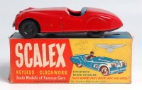 Lot 3113 - Scalex by Minimodels, Jaguar tinplate with...