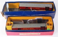 Lot 1077 - A Horby Dublo 3 rail TPO set corrosion to roof...