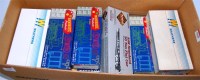 Lot 1048 - 23 assembled USA freight car kits, well...