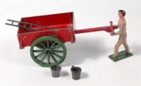 Lot 1246 - Crescent, builder we decoration cart with man...