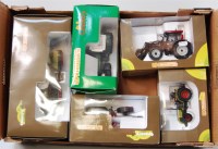 Lot 1216 - Universal Hobbies, 5 tractors to include;...