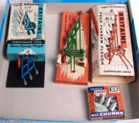 Lot 1243 - Britains, farm accessories, 138F four furrow...